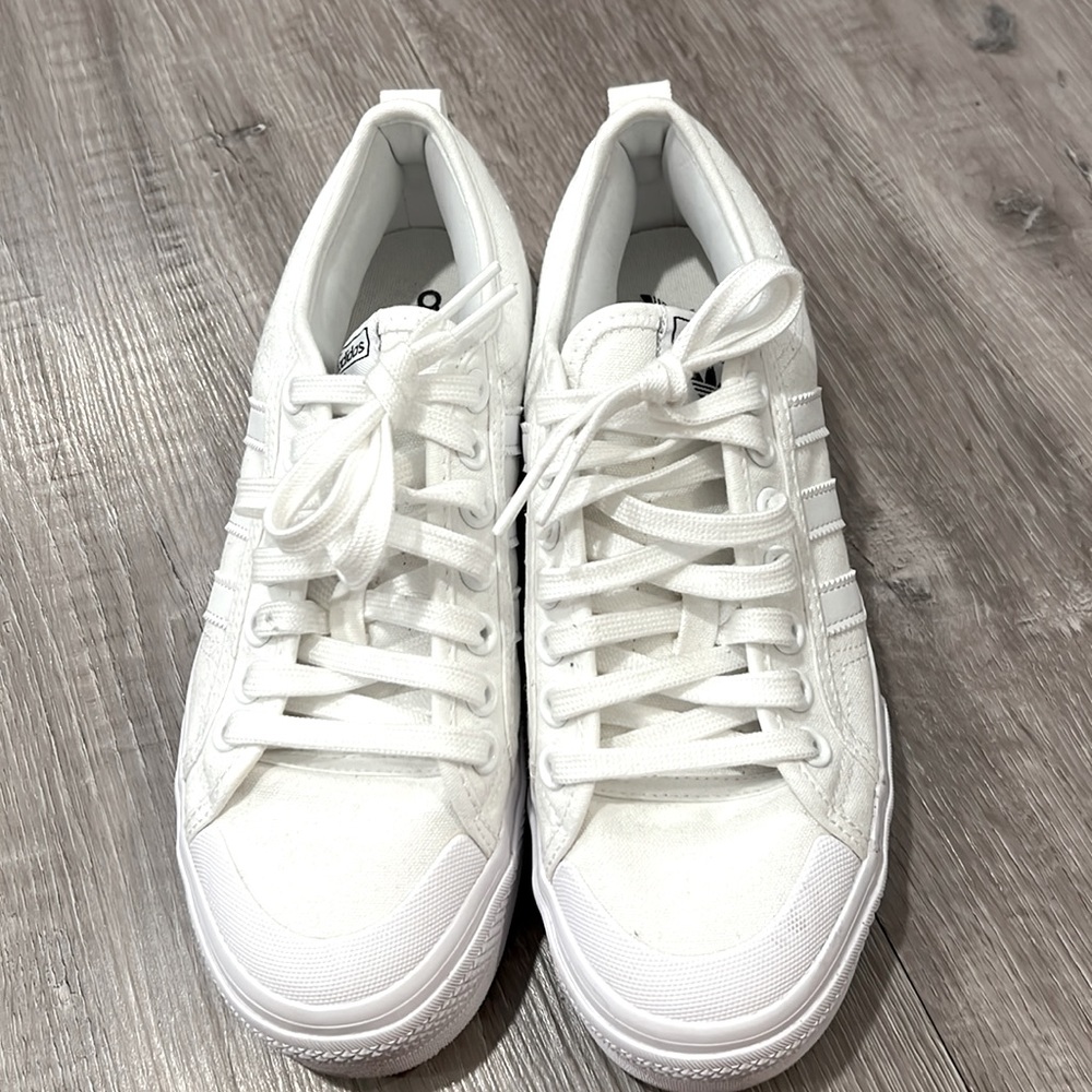 Adidas Nizza Sneakers all white